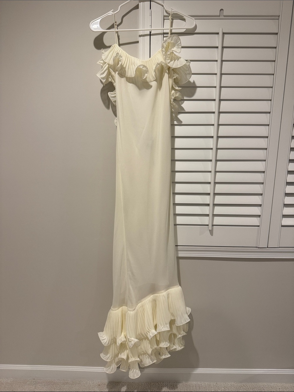 REVOLVE Delina Dress in Cream